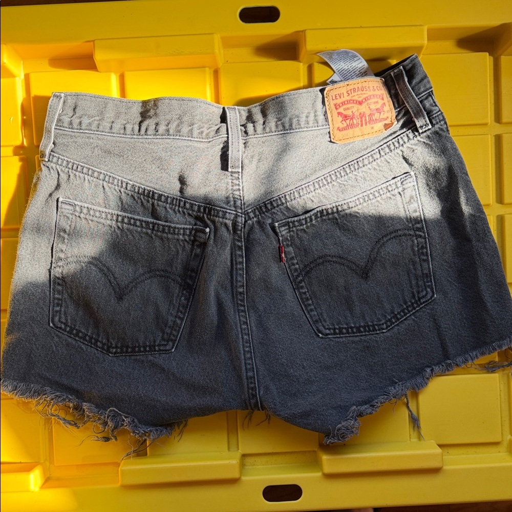Levi's Women's Charcoal Jean Shorts